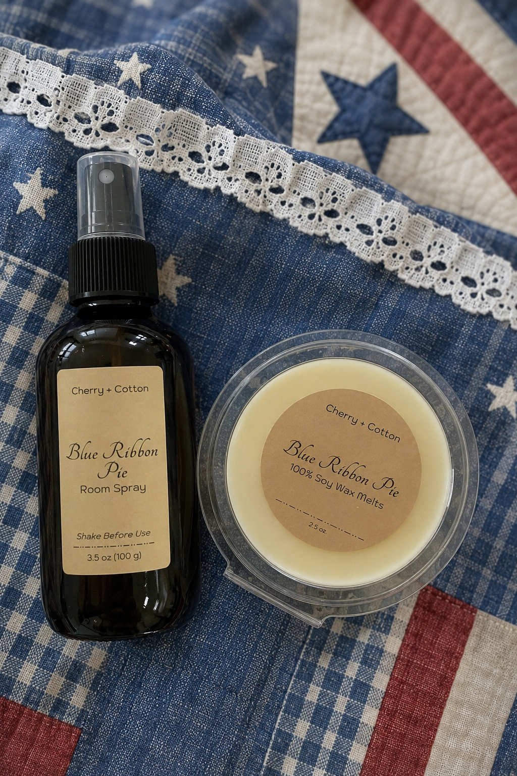 Blue Ribbon Pie Set