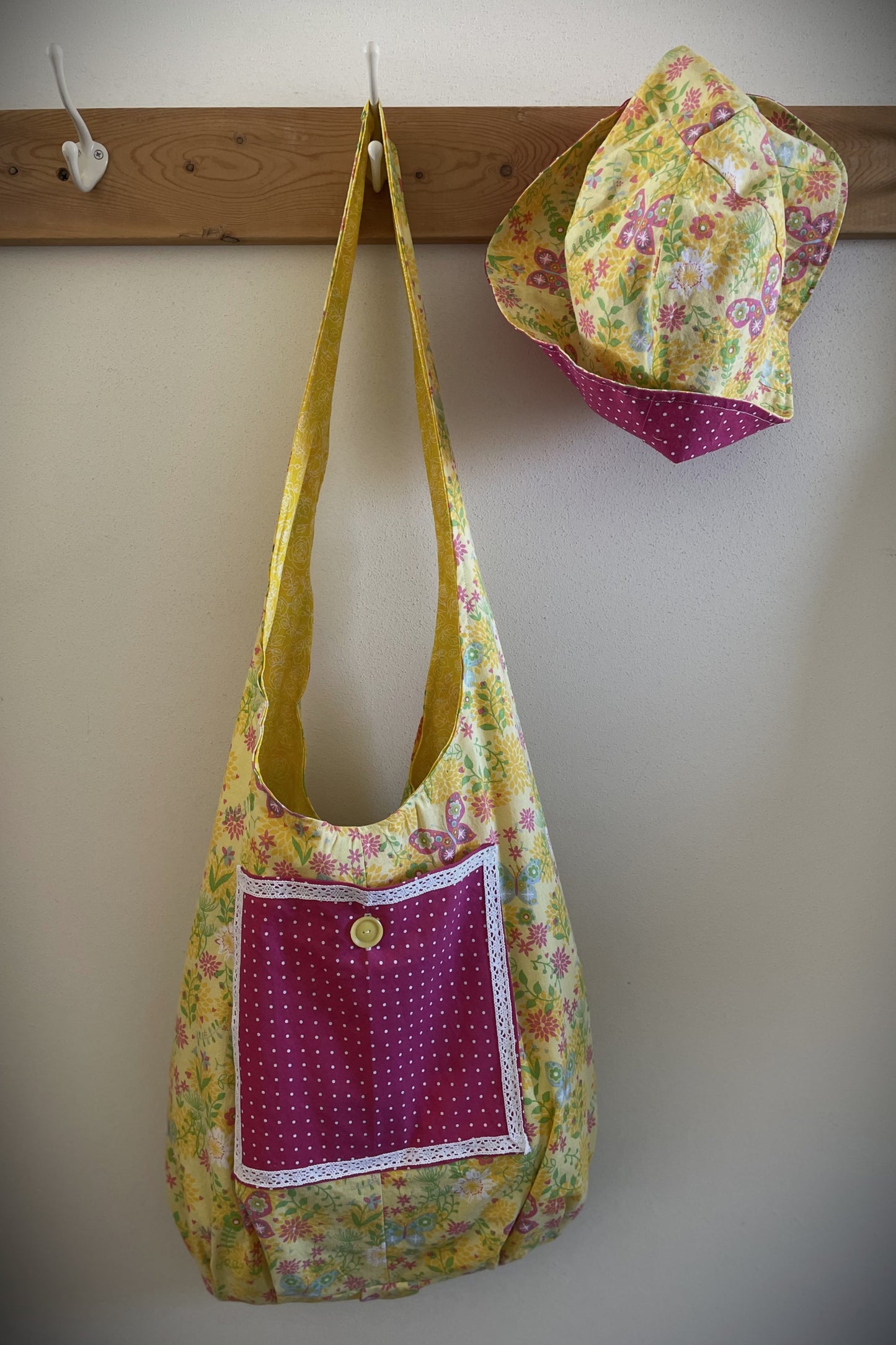 Buttercup Meadow market bag set