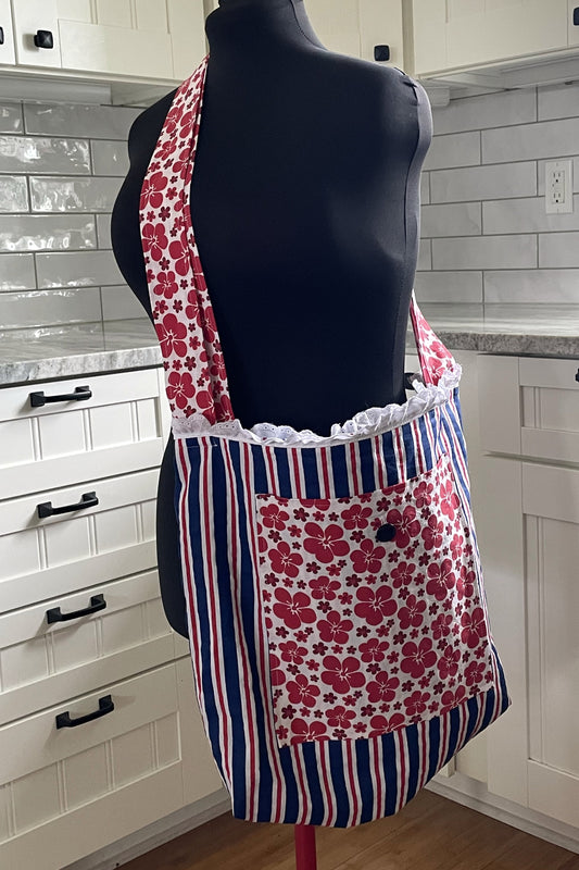 The Summer on Main Street reversible market bag