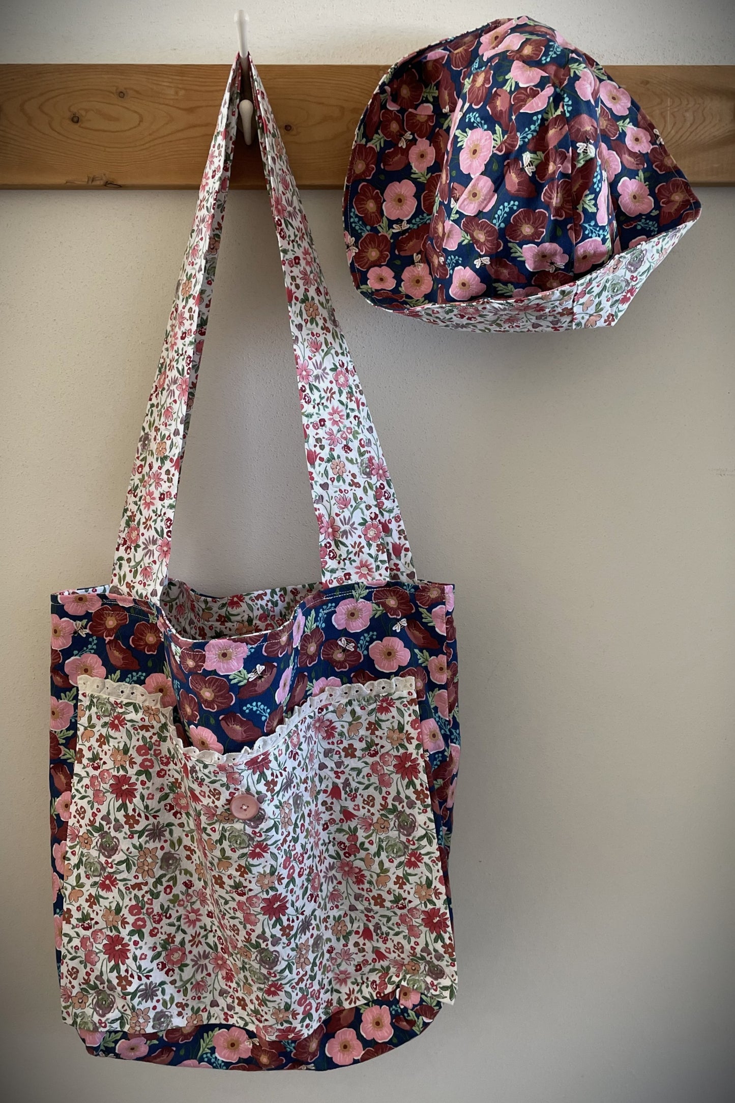 Heirloom Bloom market bag set