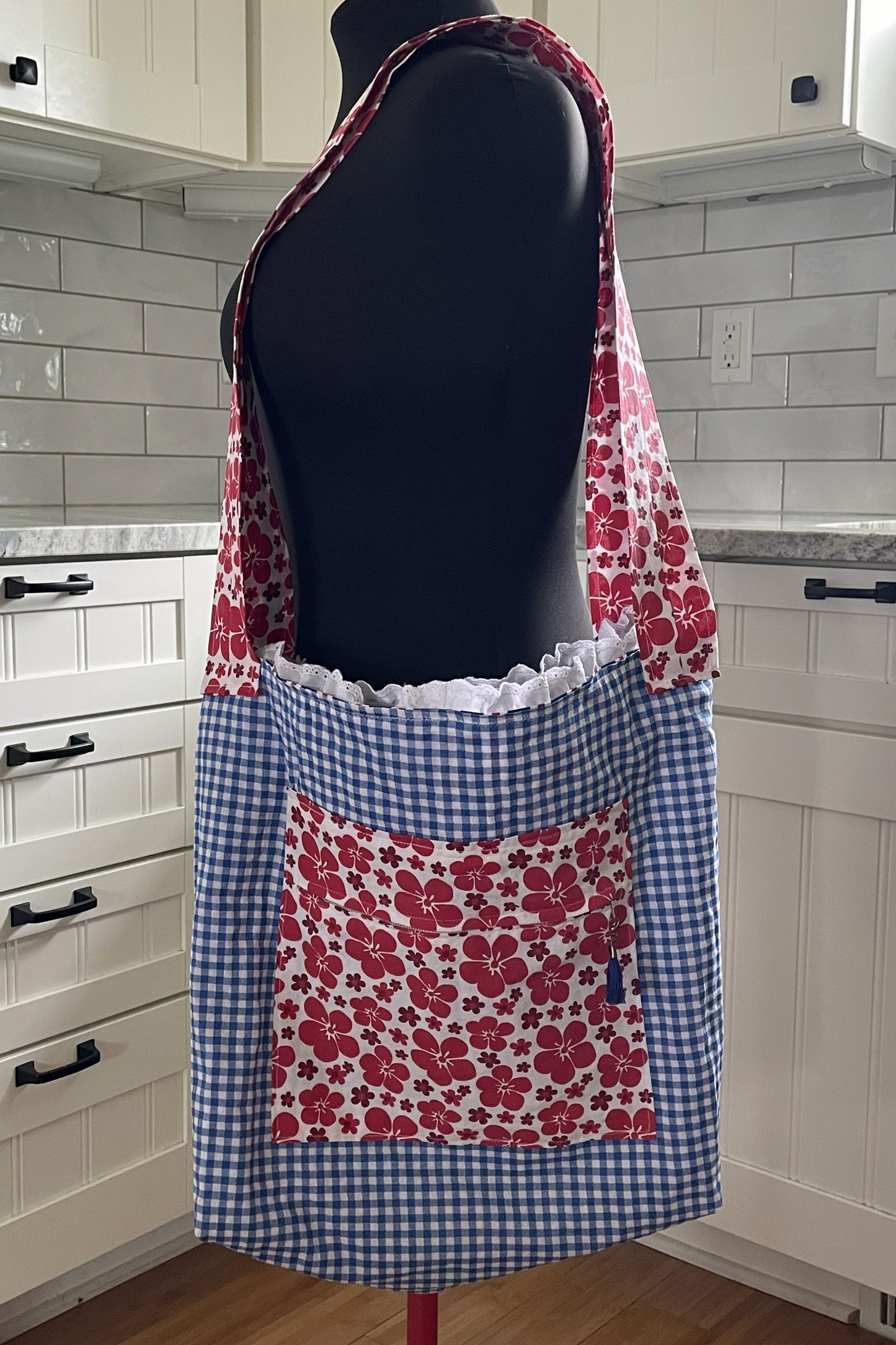 The Summer on Main Street reversible market bag
