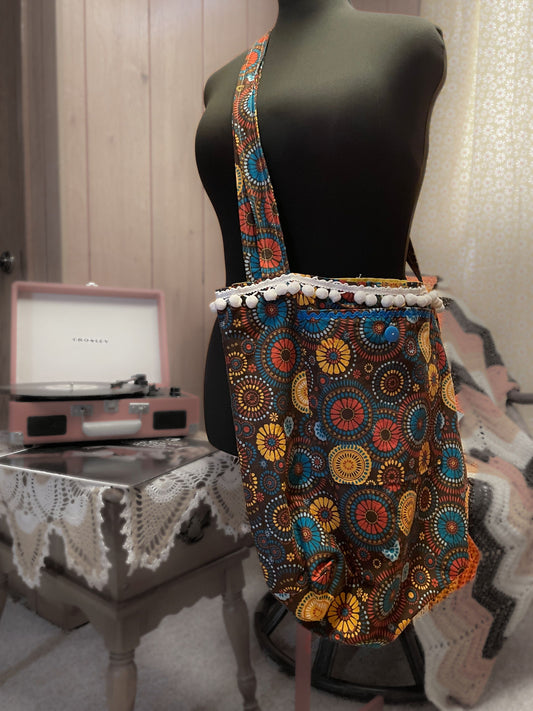 The Retro Rosette market bag