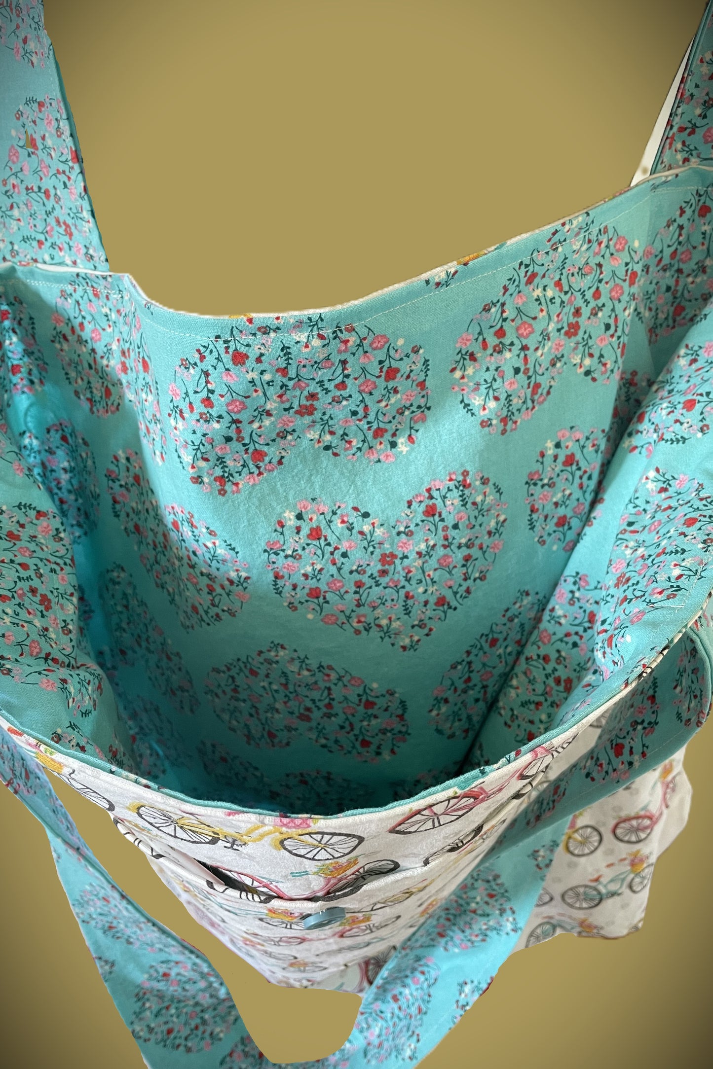 Cycle Bloom market bag