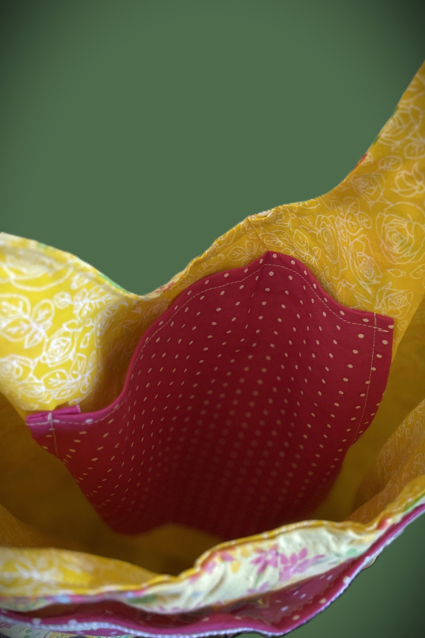 Buttercup Meadow market bag set