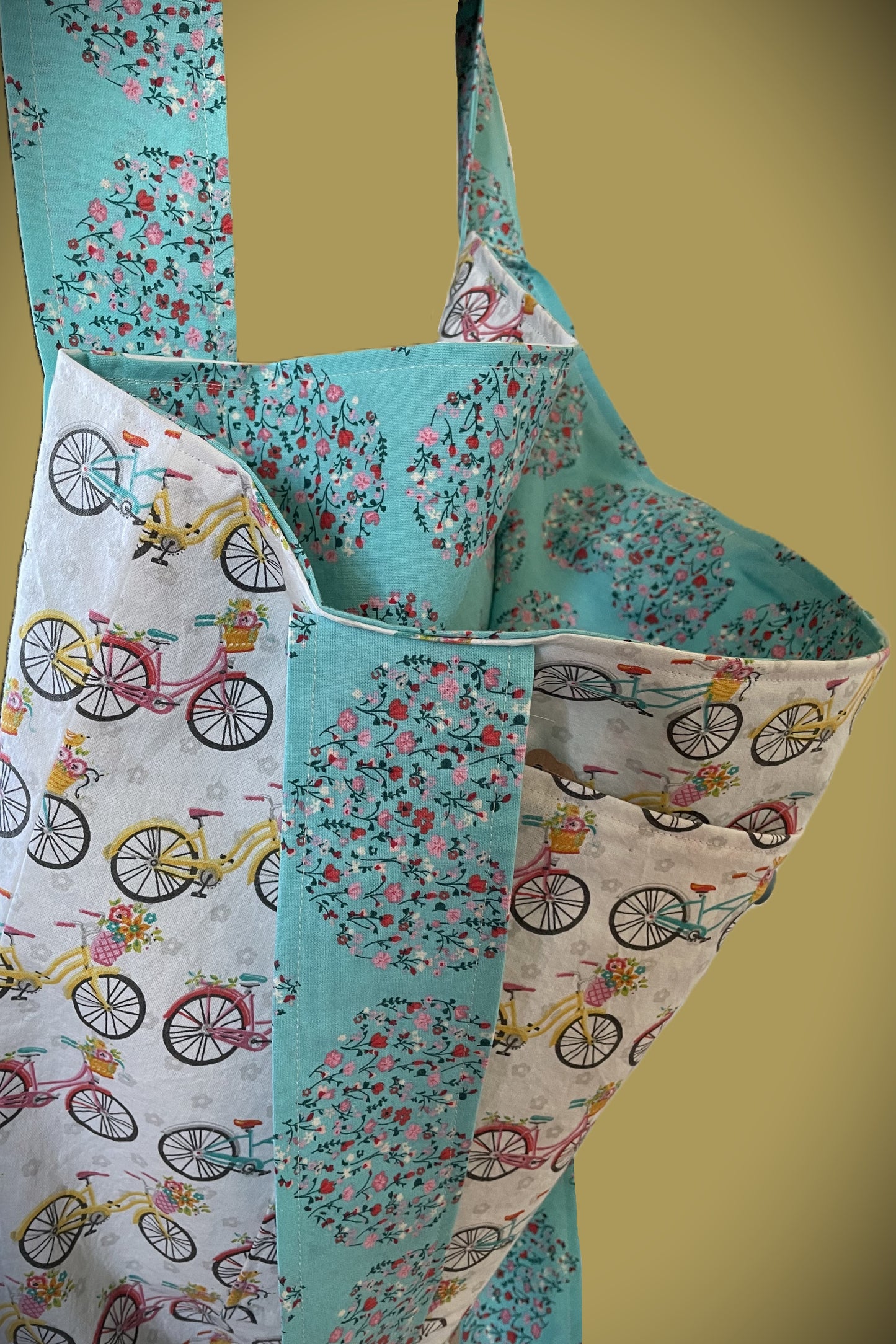 Cycle Bloom market bag